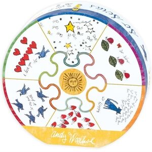 Mudpuppy Andy Warhol So So Many Stars Series Deluxe Puzzle Wheel